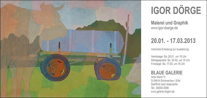 blaue galerie schönecken 2013