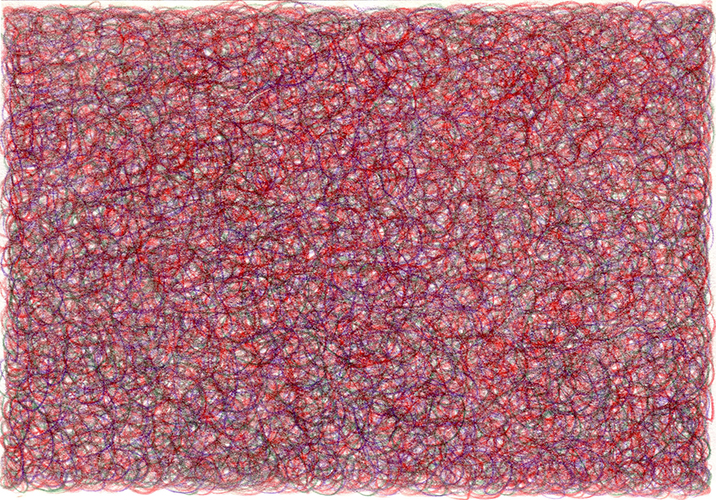 Zeichnung - Farbspiel