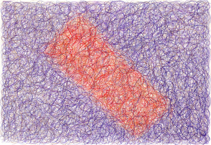 Zeichnung - Farbspiel