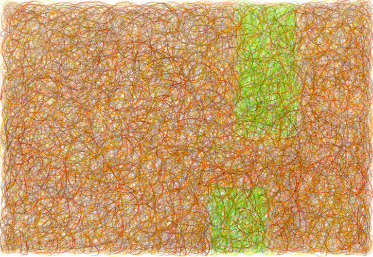 Zeichnung - Farbspiel